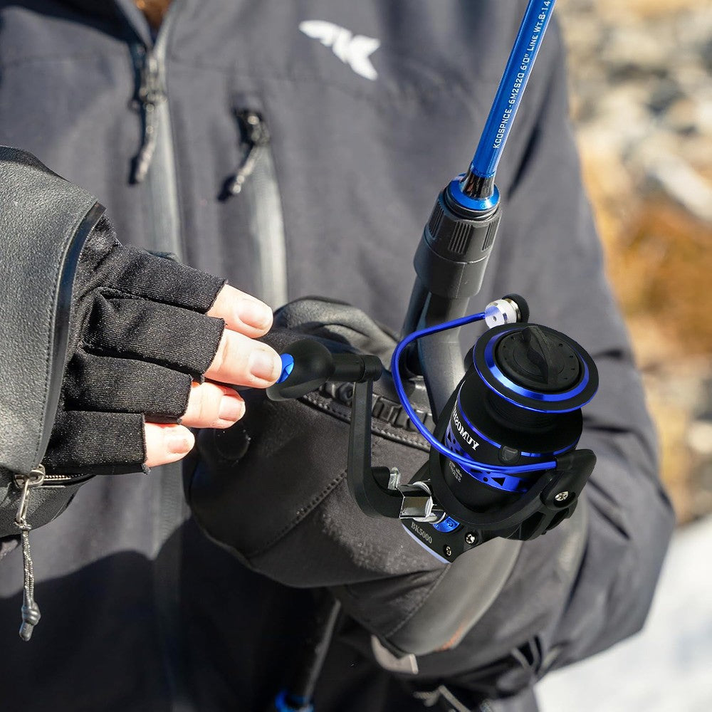 Spinning Fishing Reel Max 12KG Drag Metal Spool - Multiple Sizes