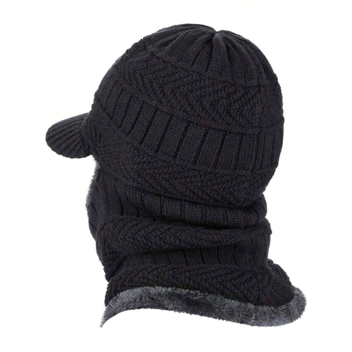 Winter Balaclava Beanie Hat Full Face Mask Windproof Fleece Hood - Warm Cap