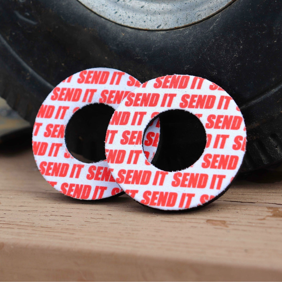 Premium BMX Bike Handlebar Grip Donuts - Multiple Designs & Sizes