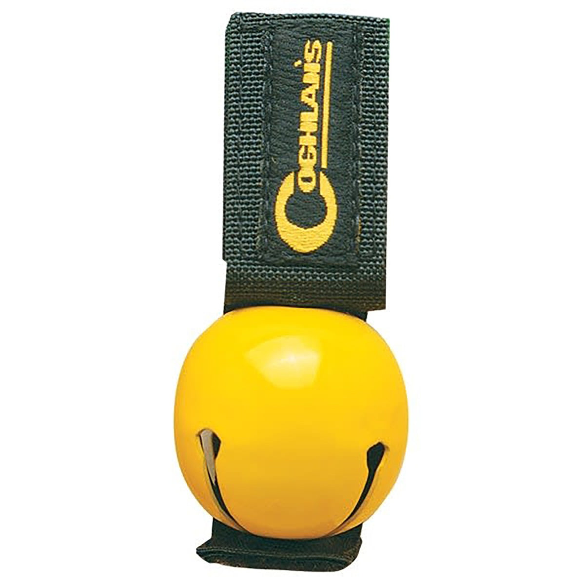 Pet Bell with Magnetic Silencer - Yellow 2-Pack for Hiking & Safety