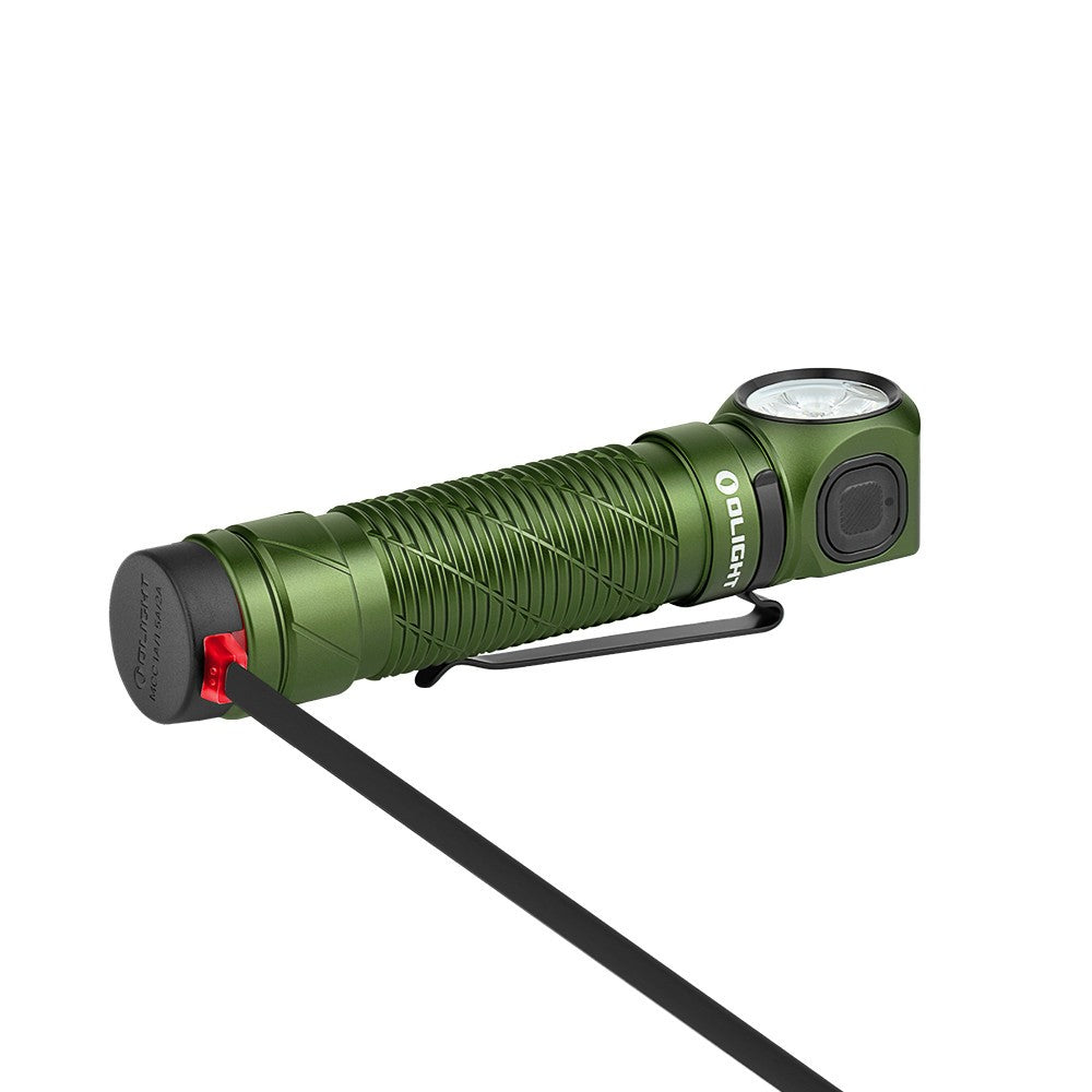 LED Headlamp 3000 Lumens Waterproof Rechargeable with Red Light