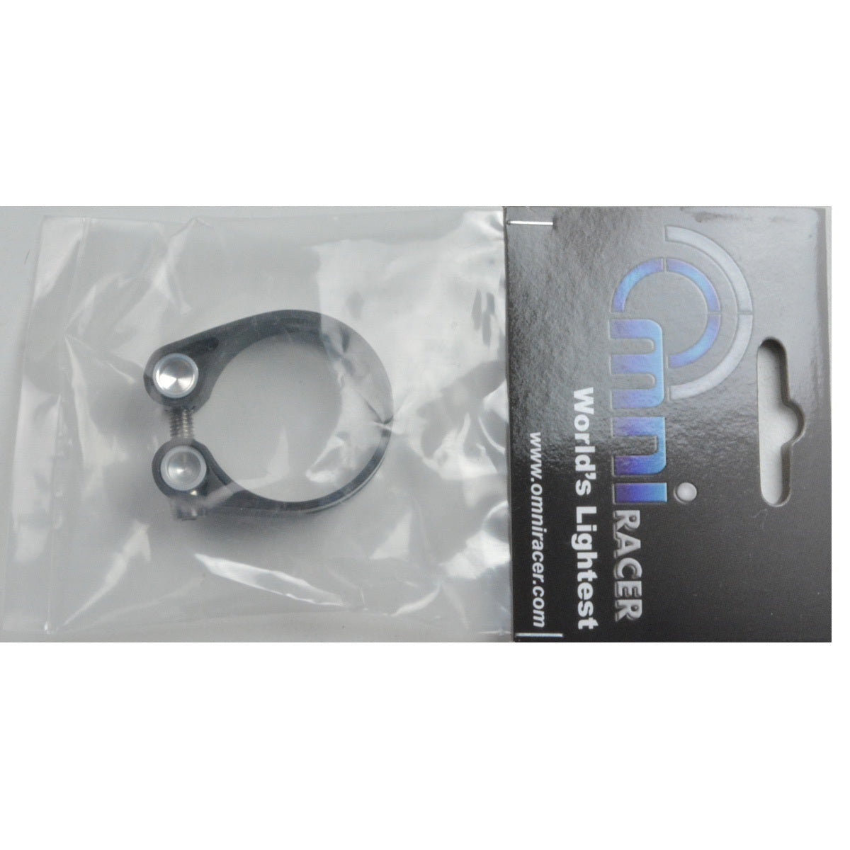 Lightweight Carbon Titanium Bicycle Seatpost Clamp 31.8-32mm Glossy 11g