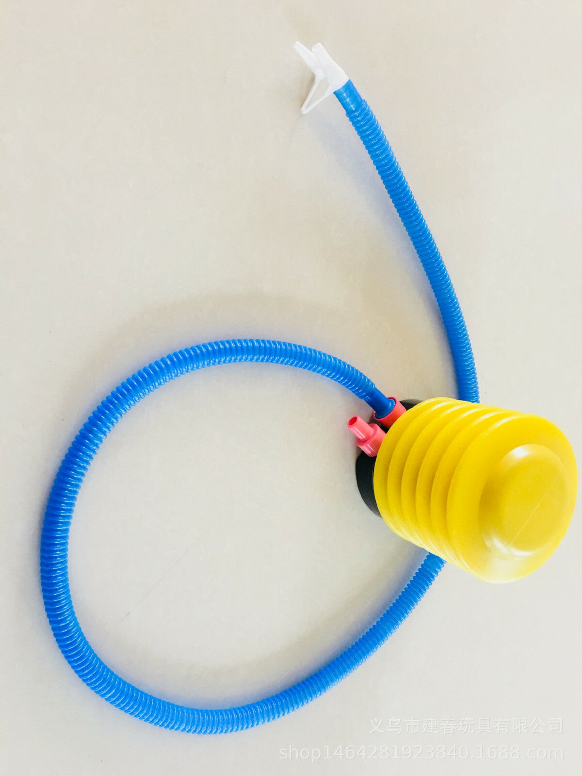 Foot Pump for Inflatable Pools Balls Balloons - Portable Air Pump Set