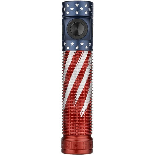 LED Flashlight 1600 Lumens Compact EDC with Dual Switch & USB-C Charging