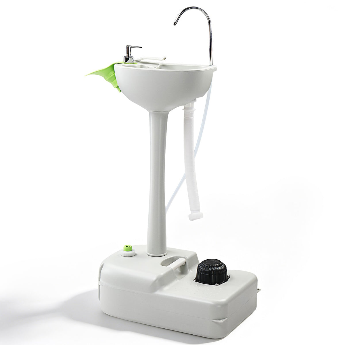 Portable Camping Sink with Water Tank and Foot Pump for Outdoor Use