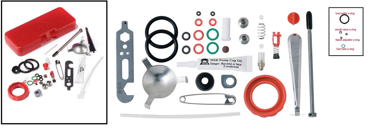 Camping Stove O-Rings Set - Buna-N Seal Kit for MSR Dragonfly