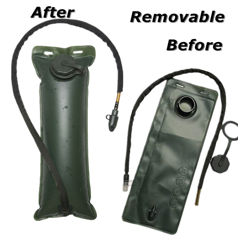3L Outdoor Hydration Water Bladder Bag for Hiking Camping Trekking