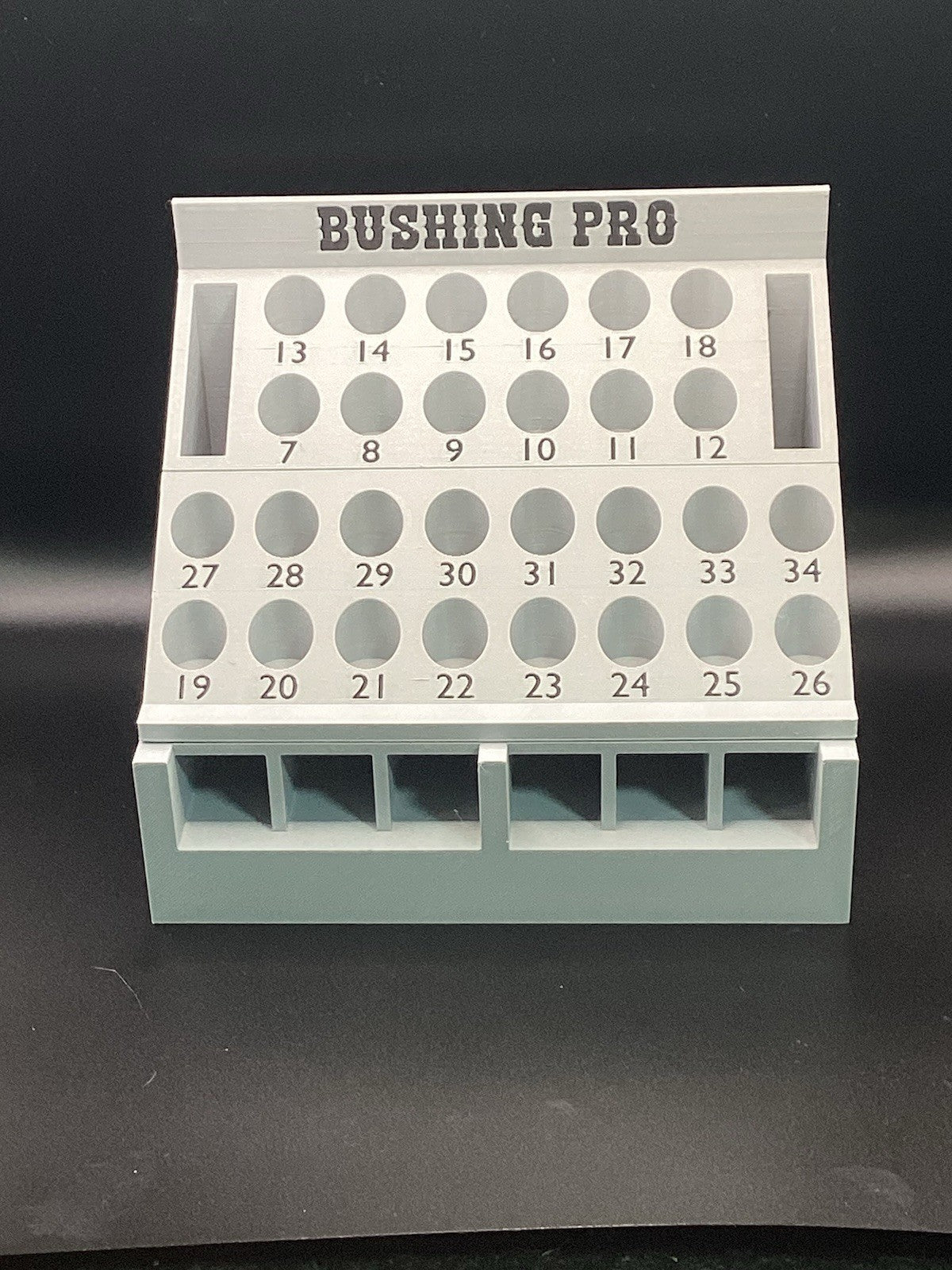 Shotshell Bushing and Charge Bar Organizer for MEC Reloaders - Made in USA