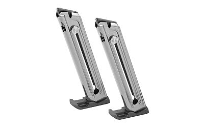 Ruger Mark IV 22/45 10-Round Magazine Set - E-Nickel Finish, 2 Pack