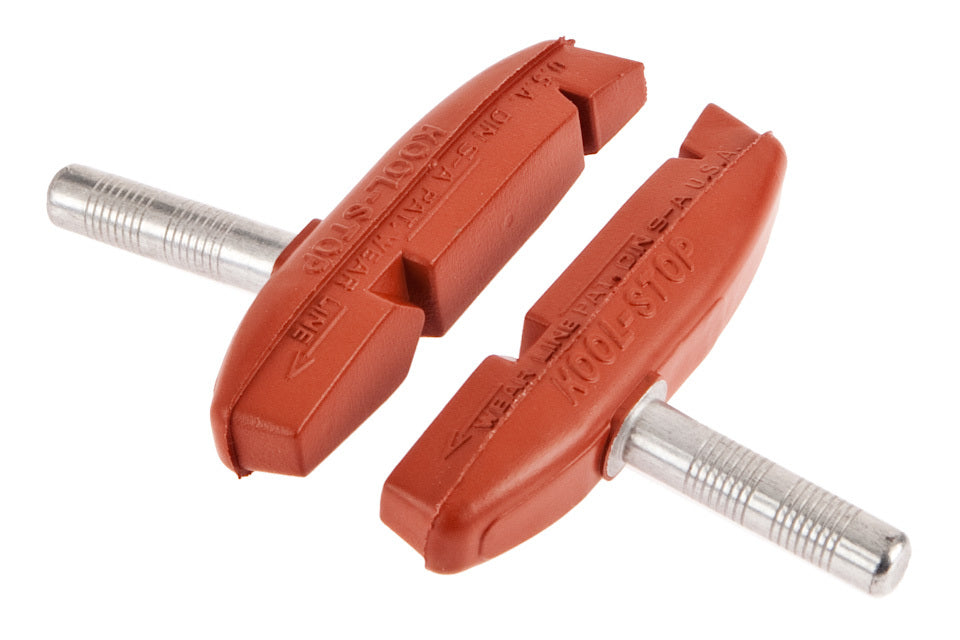 Cycling Cantilever Brake Pads for Mountain & Hybrid Bikes - Salmon Compound