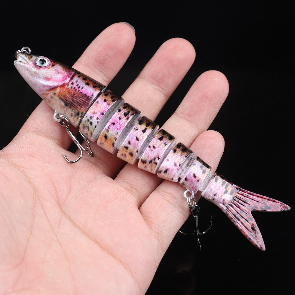 15pcs Jointed Swimbaits Fishing Lures Set - 13cm 19g Artificial Baits