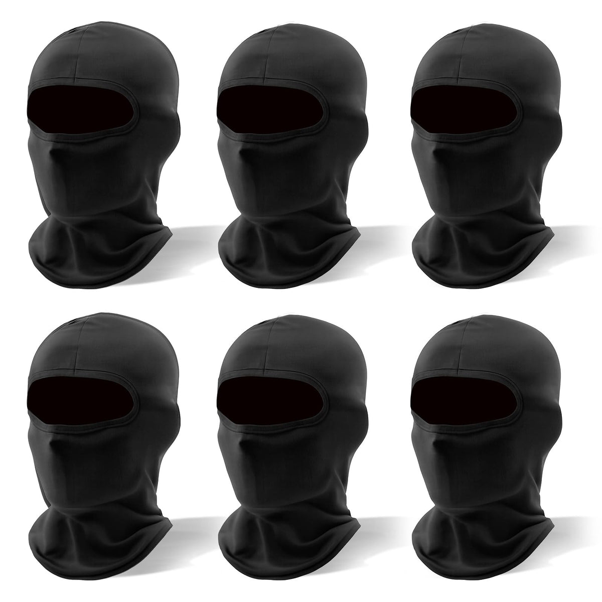 Unisex Winter Ski Masks Set - Breathable, Reusable Balaclavas for Outdoor Sports