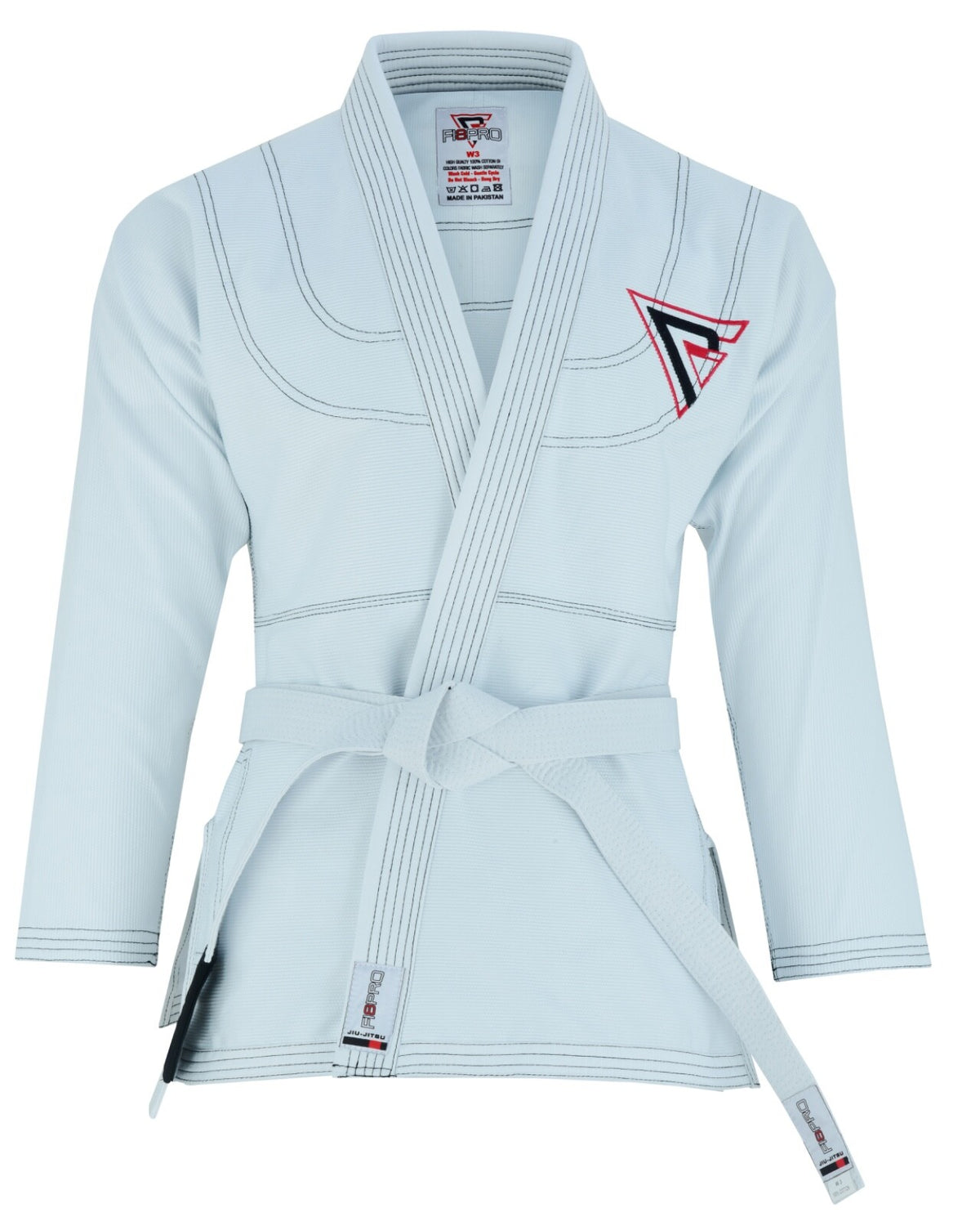 Kids Brazilian Jiu Jitsu Gi BJJ Uniform White Lightweight Durable