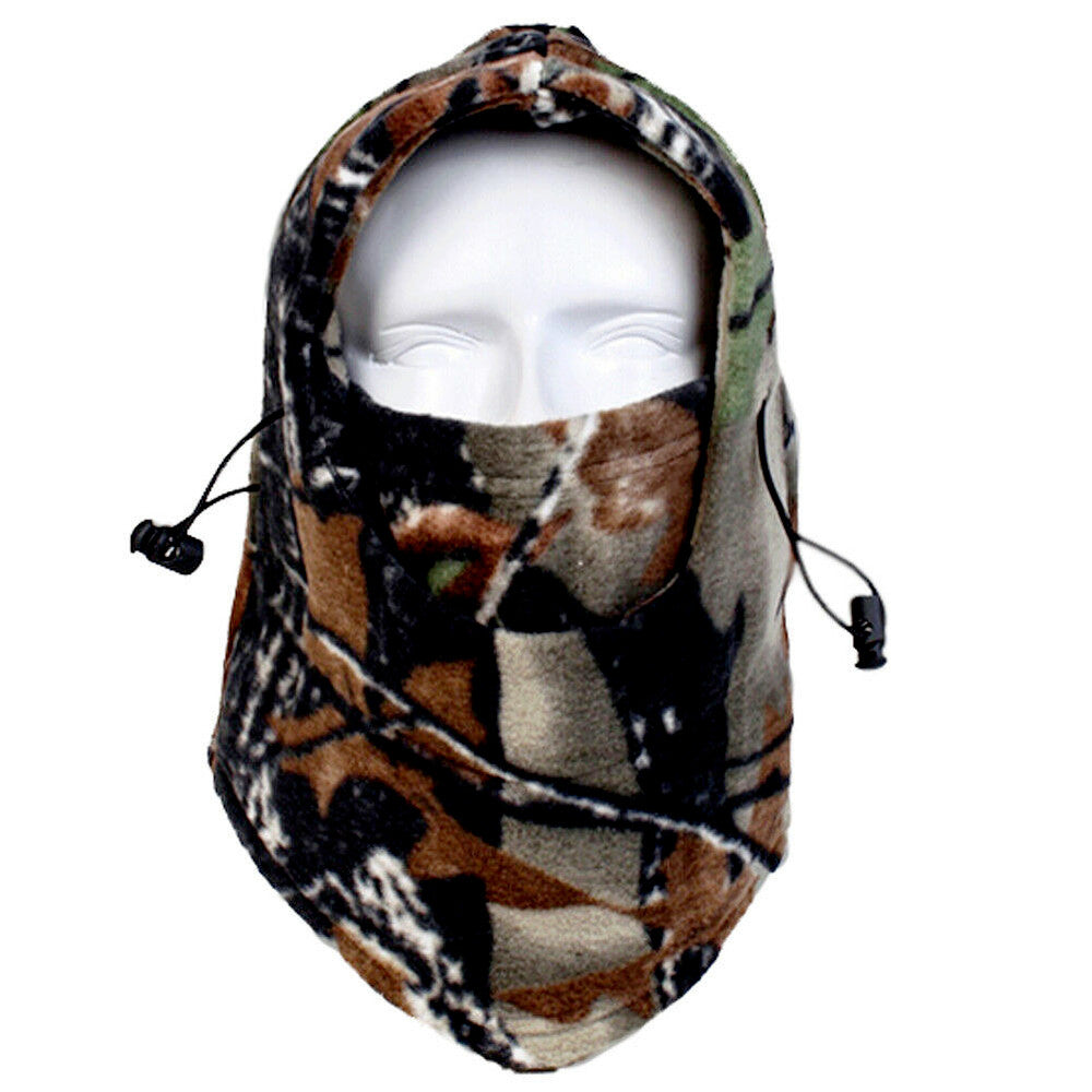 Heavyweight Fleece Balaclava Ski Mask for Men - Thermal Face Cover, Multiple Styles