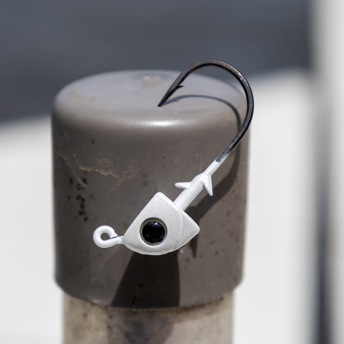 Tungsten Swimbait Jig Heads - Bass Fishing Weedsless Tackle 5-Pack