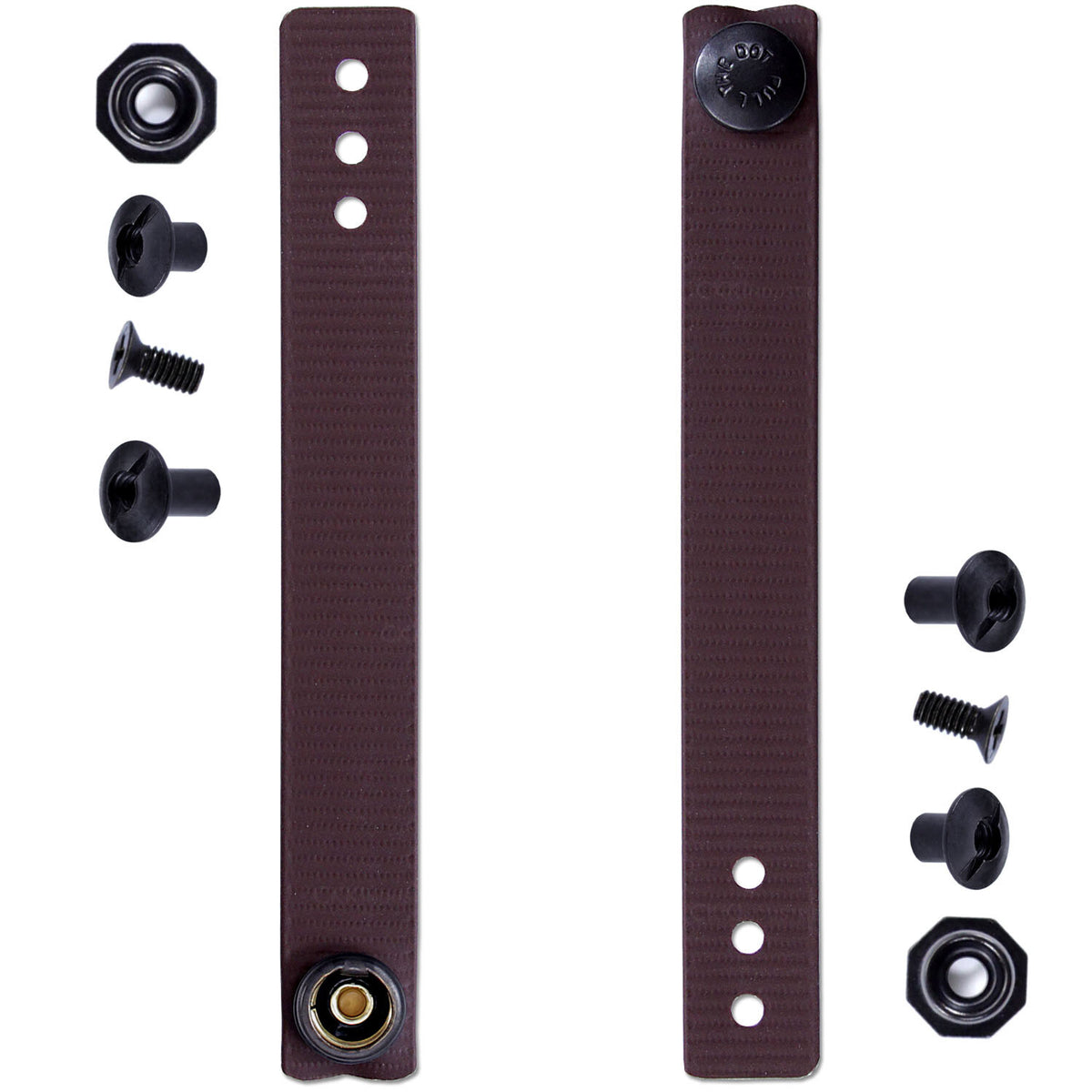 IWB Soft Loops with Pull-the-Dot Security Snaps & Mounting Hardware - 2 Pack