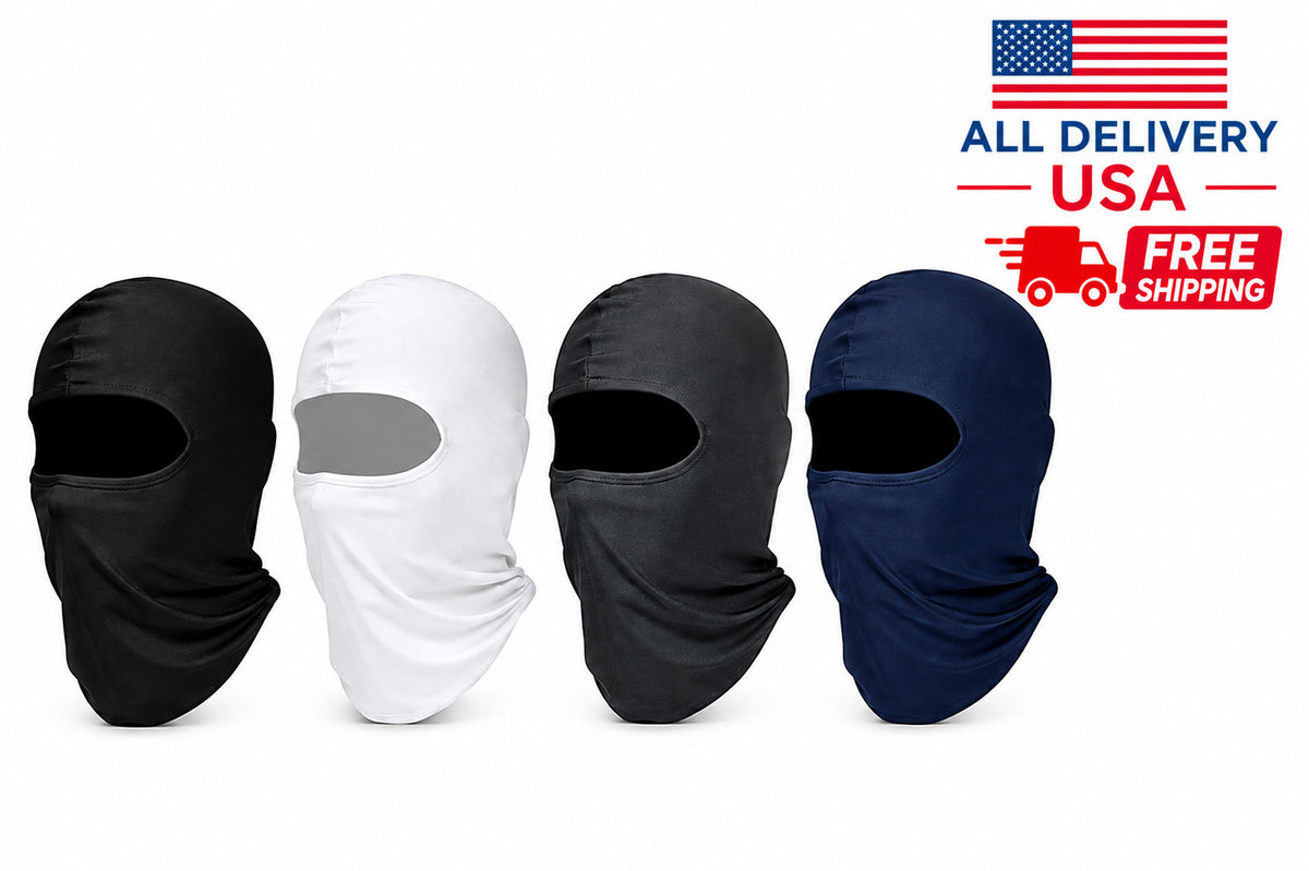 Unisex Full Face Balaclava Mask UV Sun Protection for Outdoor Sports