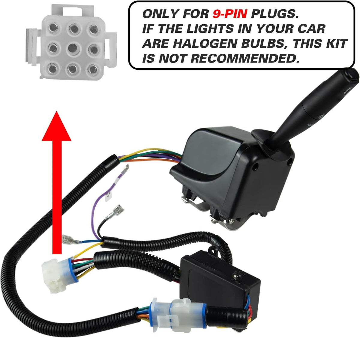 Golf Cart Turn Signal Kit with Horn & Wiring Harness for Club Car EZGO Yamaha