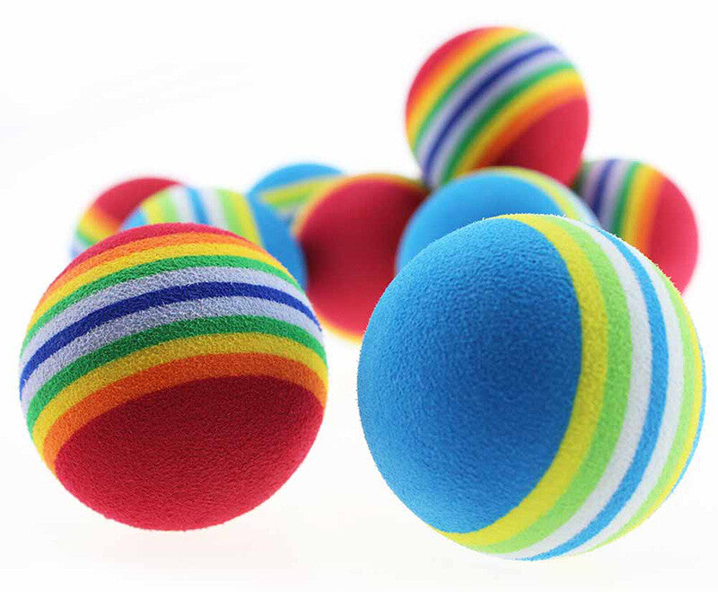 Foam Golf Practice Balls Indoor Outdoor Soft Color Training Set