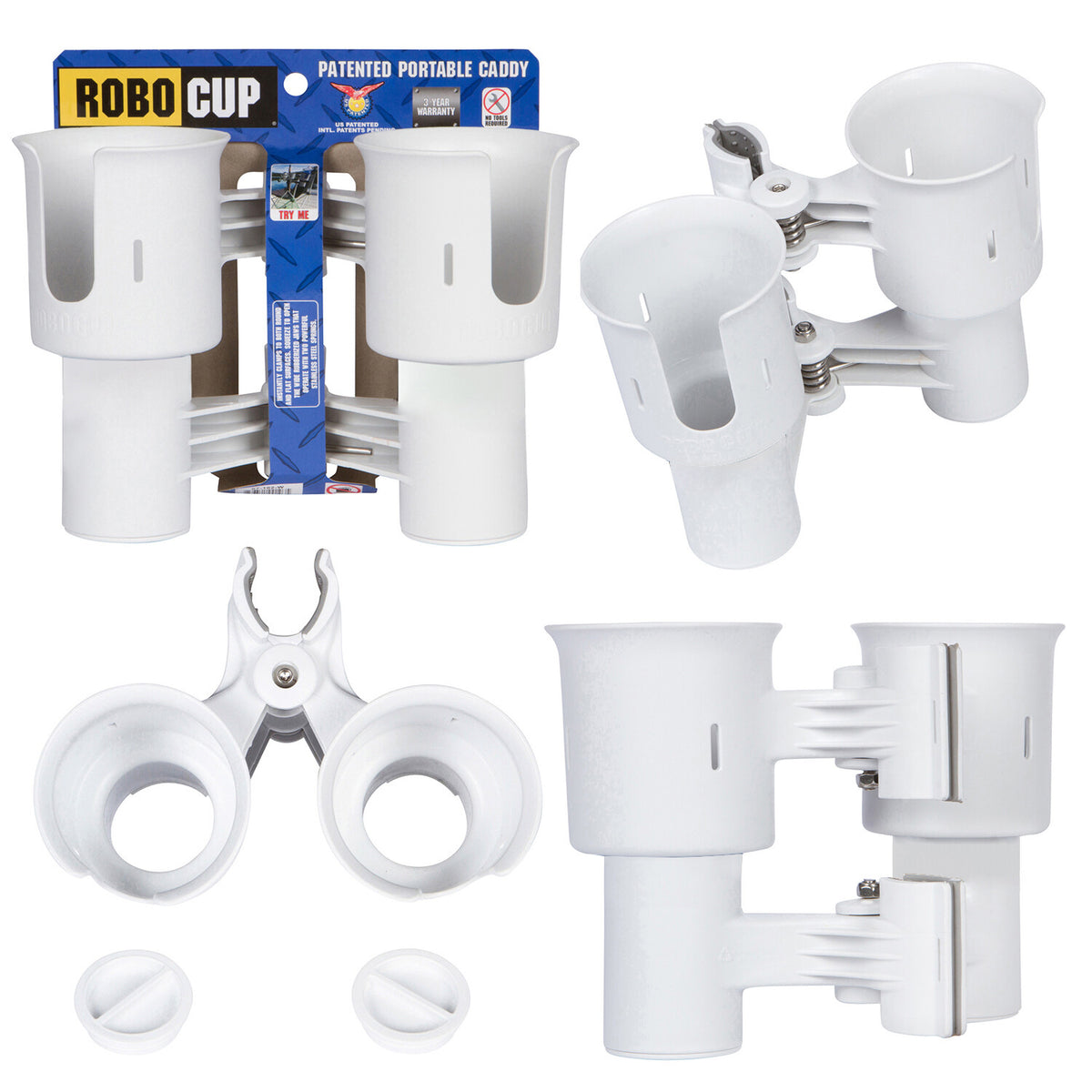 Multi-Color RoboCup Bundle with Holster and Plus - Durable Portable Clamping Tool
