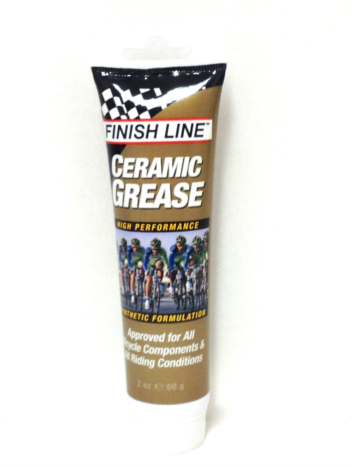 Bike Ceramic Grease 2oz Tube - Bicycle Bottom Bracket, Hub & Headset Lubricant