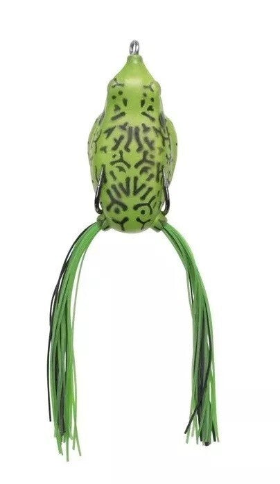 Lunkerhunt Hollow Body Topwater Walking Frog Lures - 2 Inch, 3/8 Oz, Pack of 3