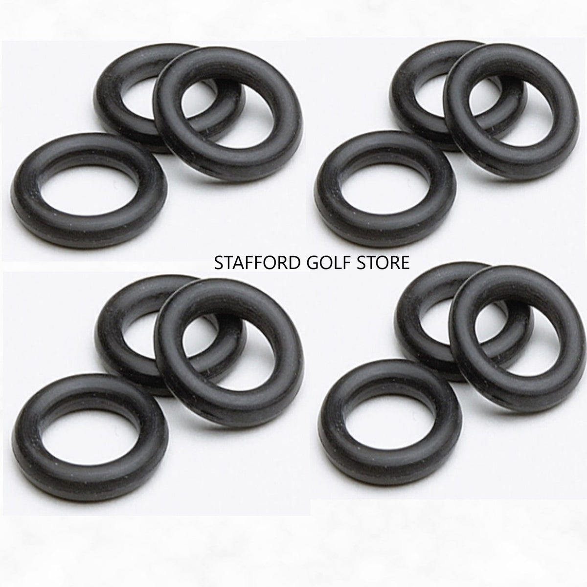 Golf Club Ferrules Replacement Rubber O-Rings 12 Pack for Callaway Big Bertha Irons & Woods