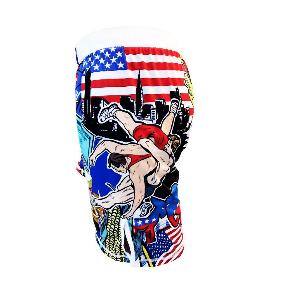 Youth & Adult MMA Fight Shorts - Lightweight, Quick Dry, Durable for Combat Sports