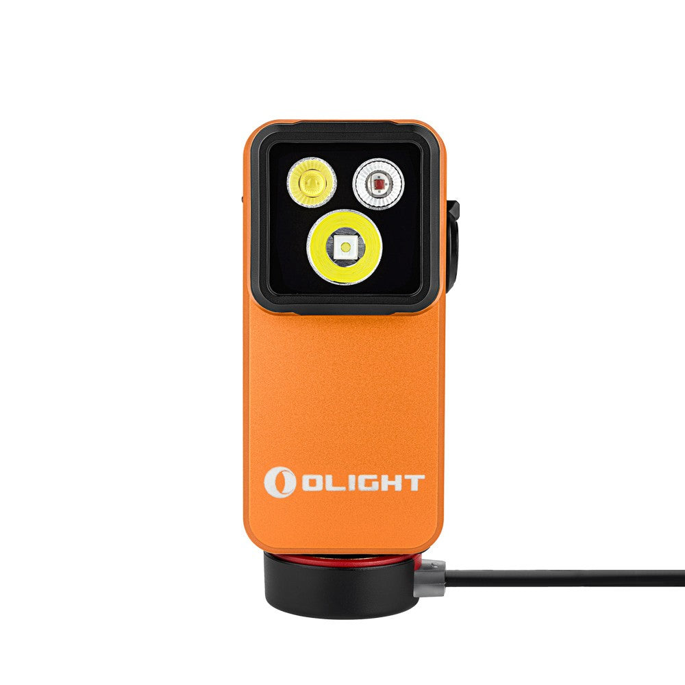 Olight Oclip 2 Pro EDC Flashlight Clip with Floodlight, Spotlight & Red Light