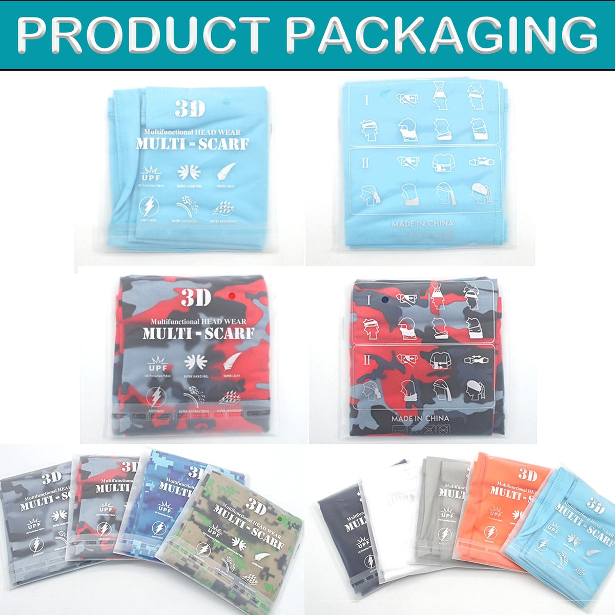 Cooling Neck Gaiter UV Face Mask Cover Sun Protection Balaclava Set