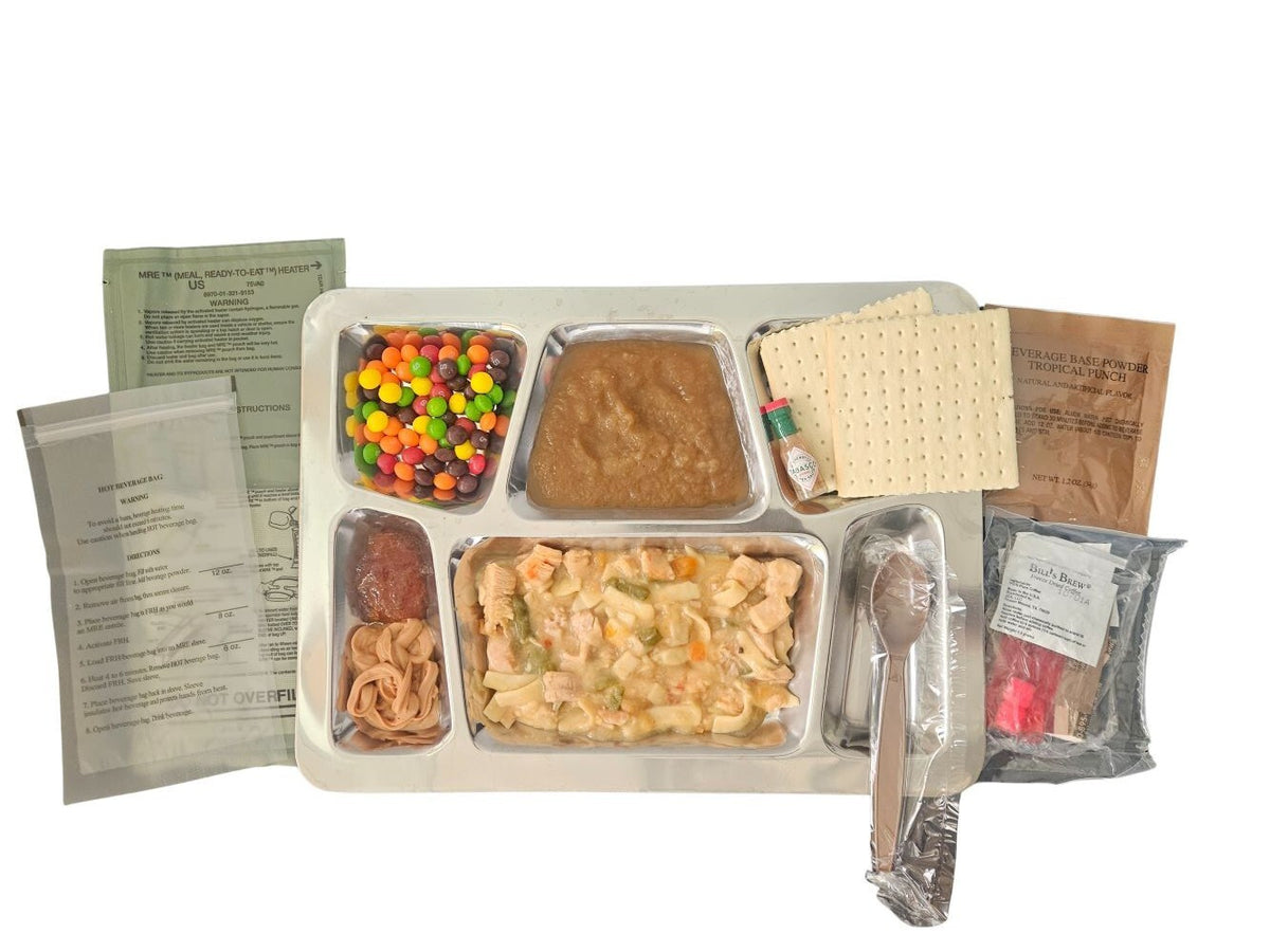2024-2025 US Military MRE Meal Ready to Eat Assorted Menu Options