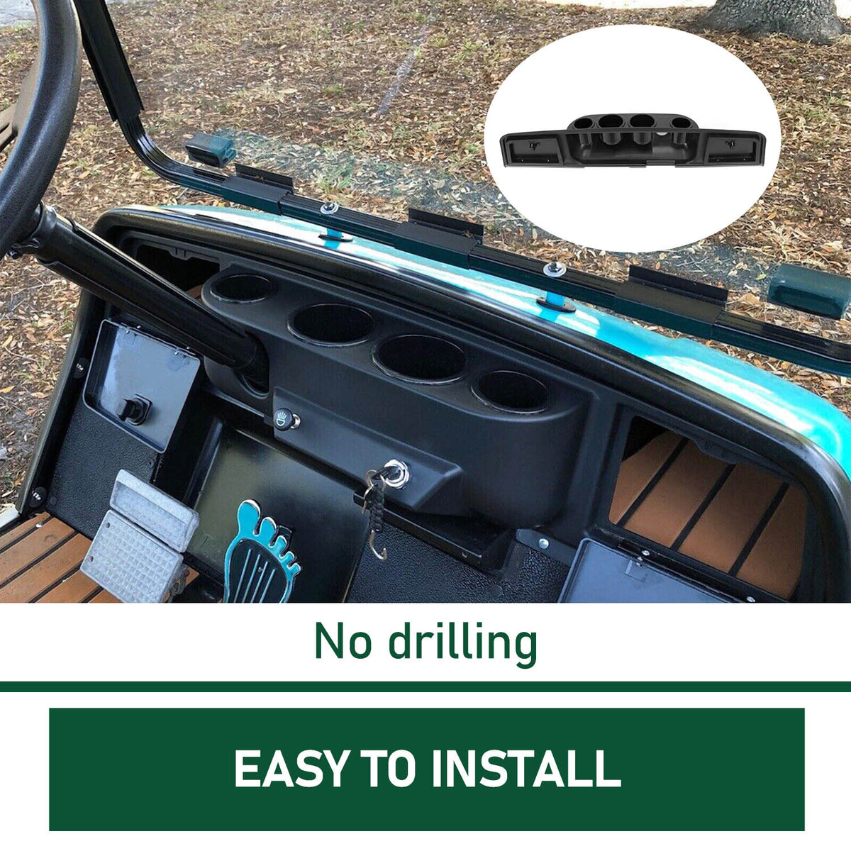 Golf Cart Dashboard Kit for Yamaha G14 G16 G19 G22 1995-2007 Replacement Cover