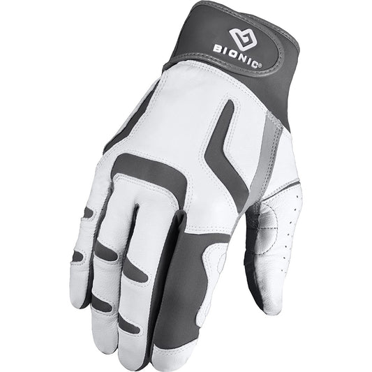Men's Golf Grip Glove Right Hand Relief Grip 2.0 - Silver