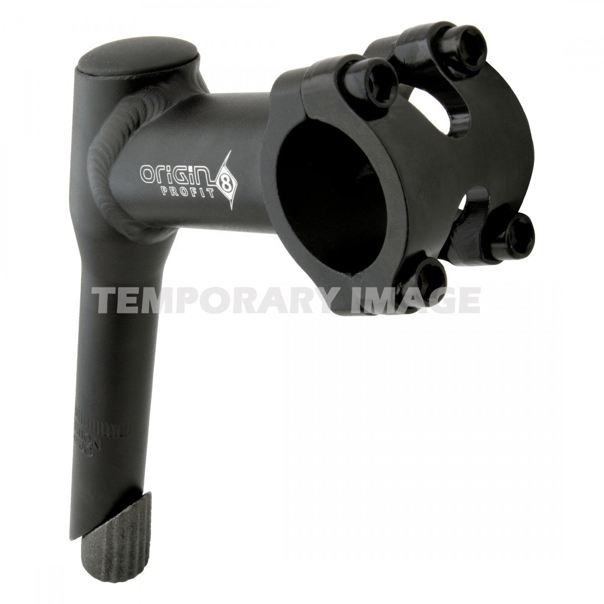 Bike Quill Stem 25° Aluminum MTB 31.8mm Clamp for 1 Inch Forks Black