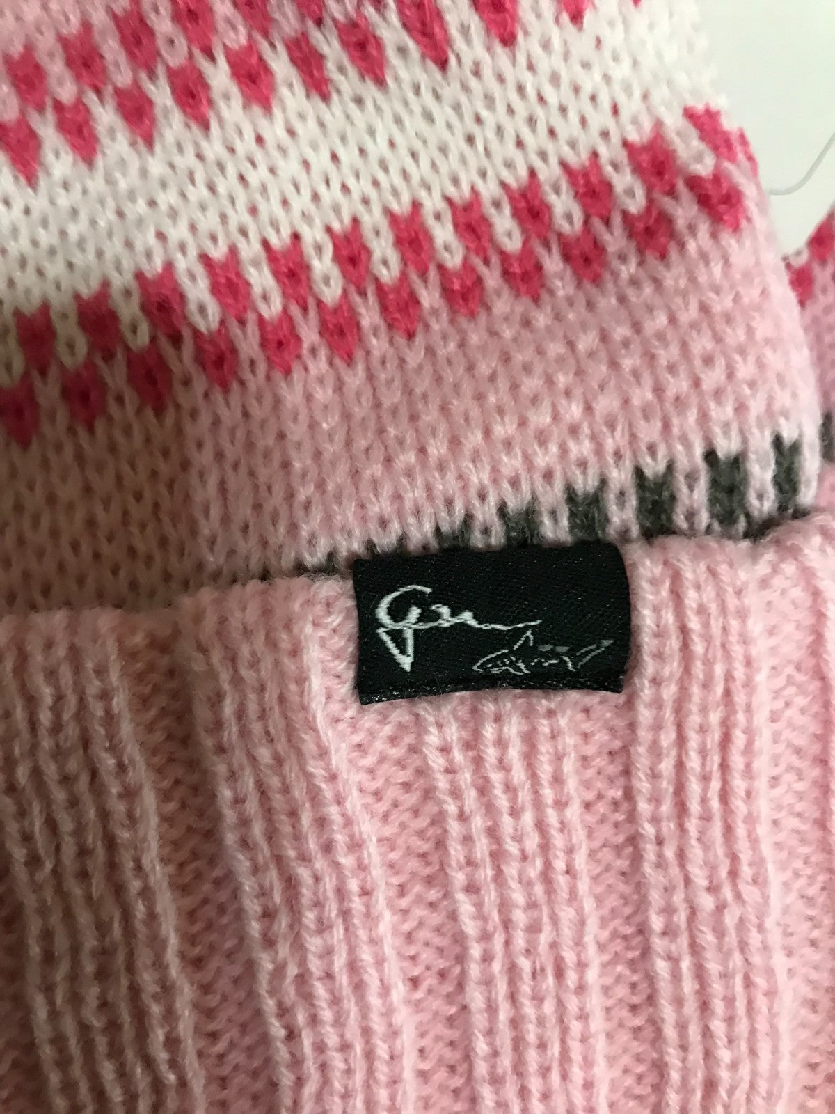 Pink Beanie Hat Lot of 5 Reebok Shark Attack One Size New