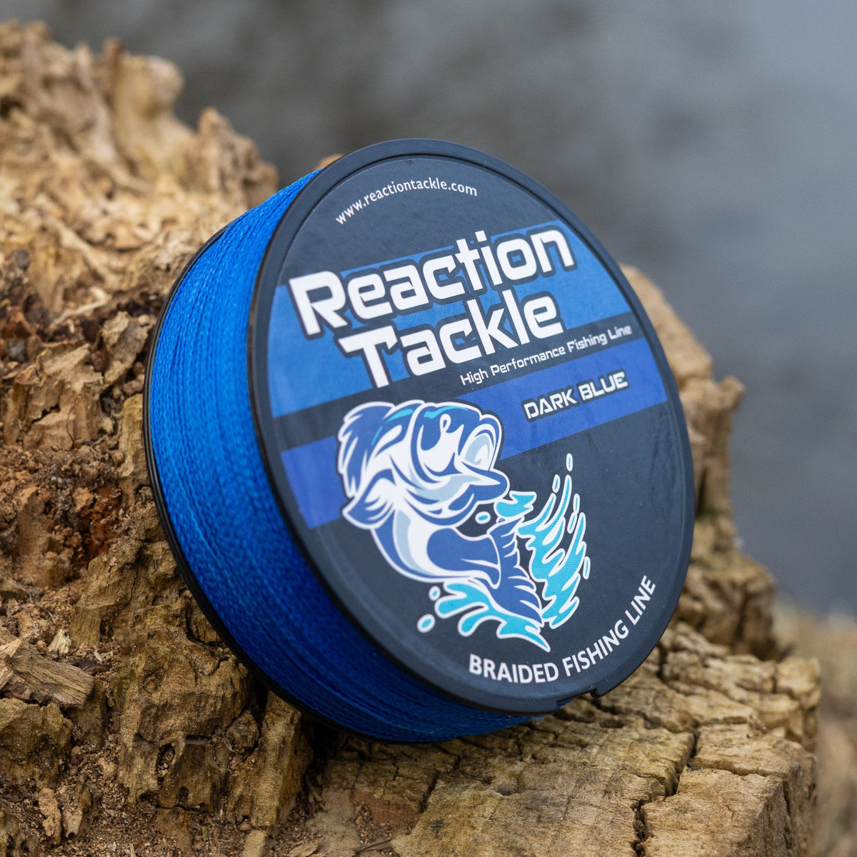 High Performance Braided Fishing Line - Dark Blue, 4 Strand, Heavy Duty