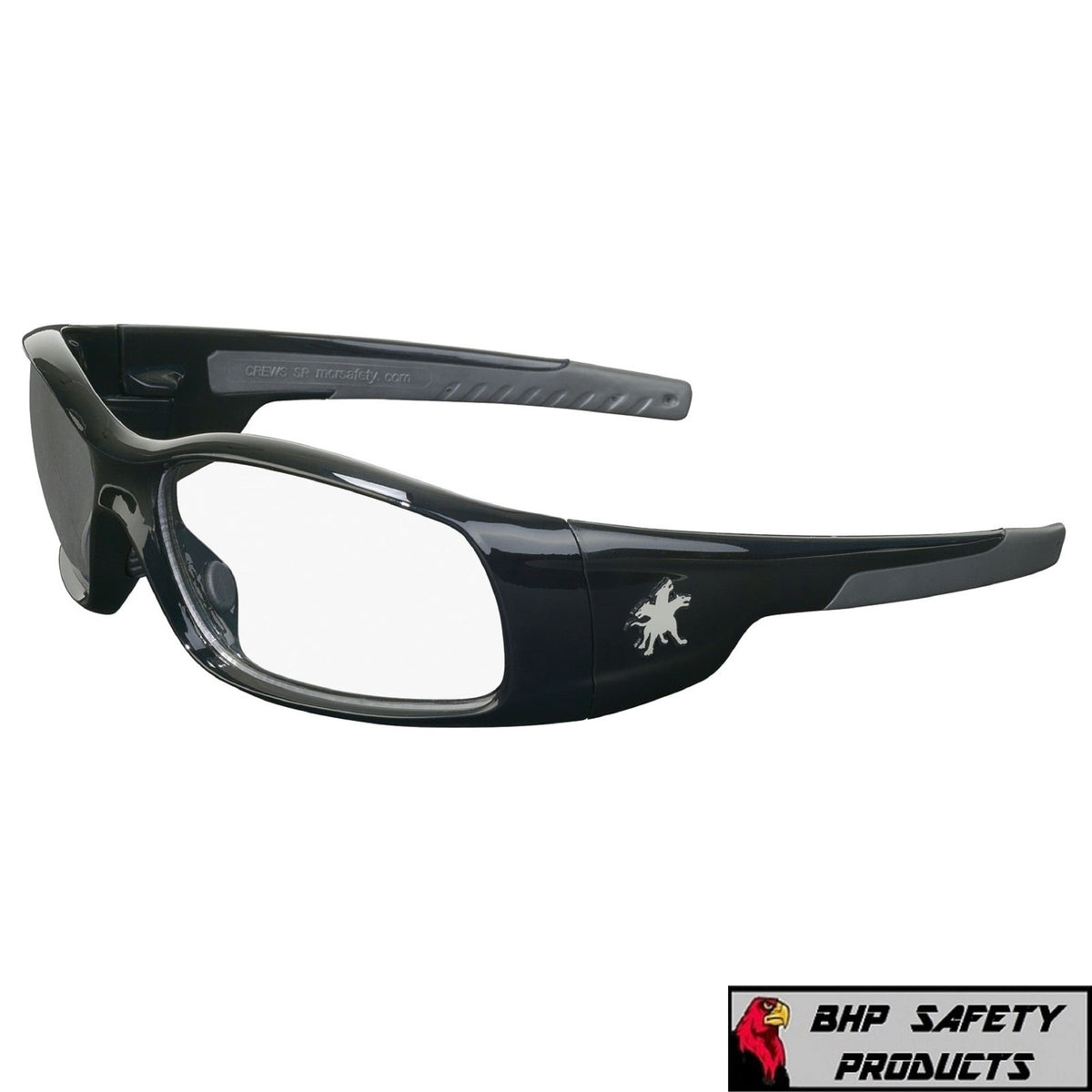Safety Glasses with Assorted Lens & Frame Colors - ANSI Z87 Protection - 1 Pair