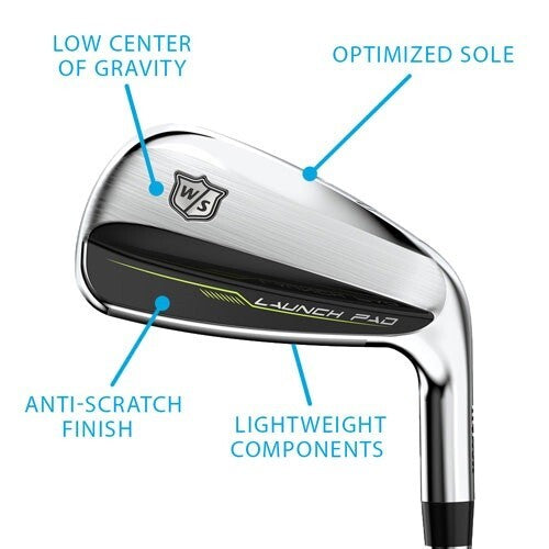 Wilson Staff Launch Pad 2 Single Iron 5 MRH 2022 Right-Handed Clubhead Only