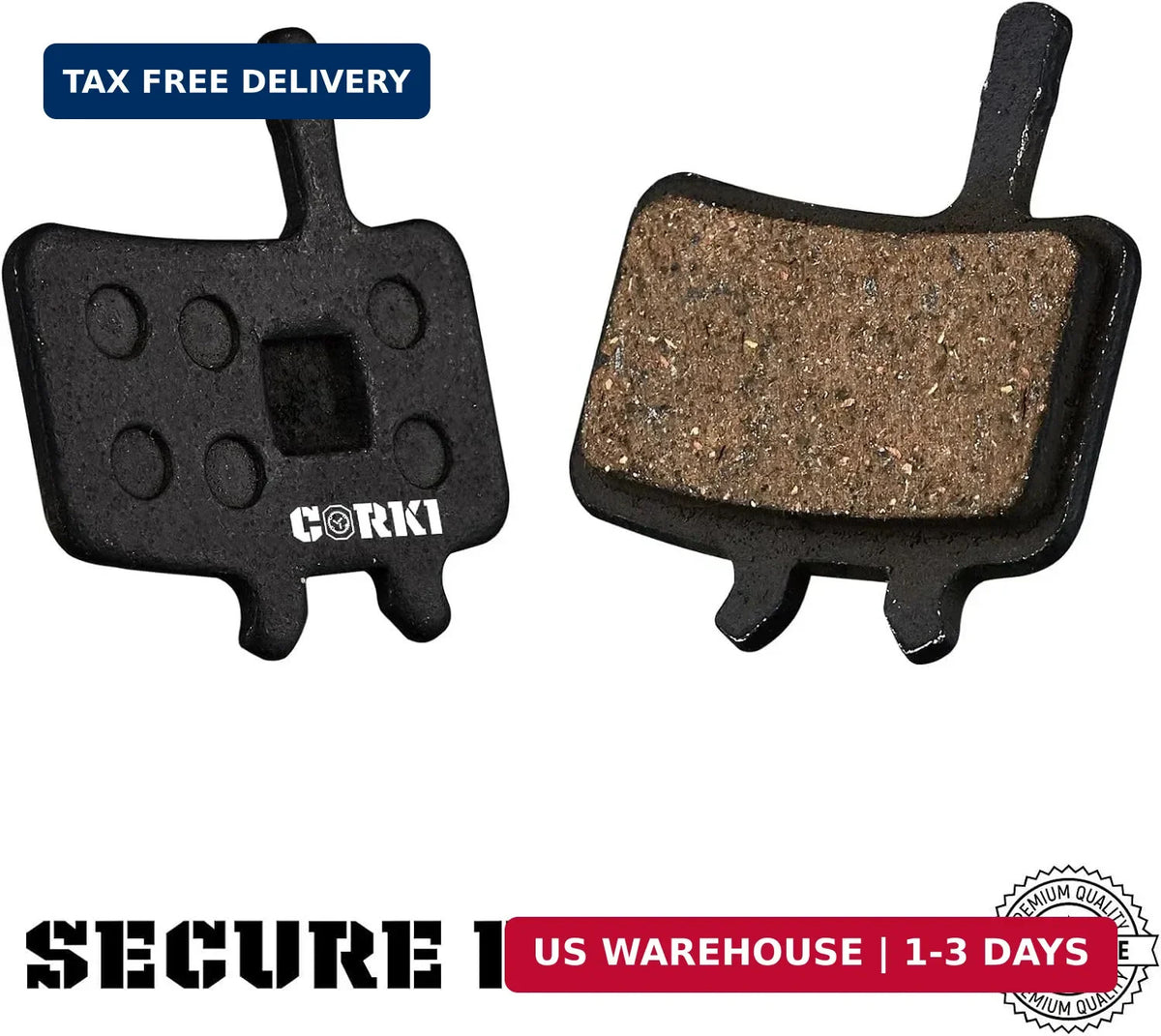 Bicycle Disc Brake Pads for Avid BB7 Juicy 3 5 7 - Resin & Semi-Metallic