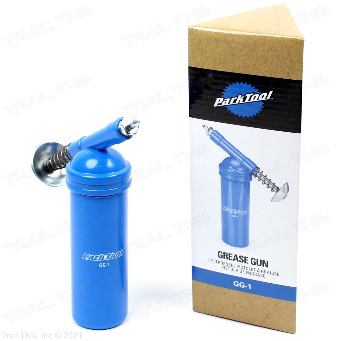 Heavy-Duty Grease Gun for Bikes with Refill Options - Fits Canister or Tube