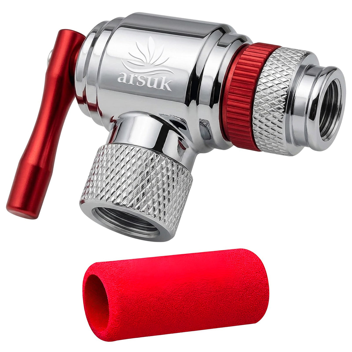Mini CO2 Bike Tire Inflator for Presta & Schrader Valves - Portable & Effortless