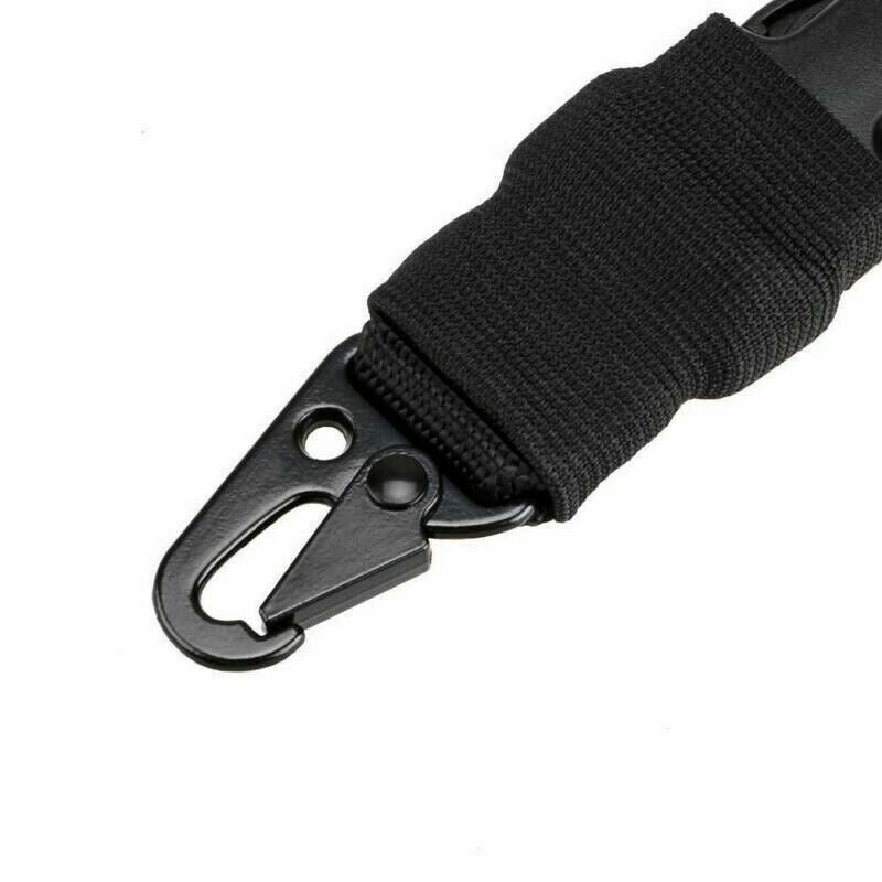 Tactical Single Point Bungee Rifle Sling with Quick-Release Buckle