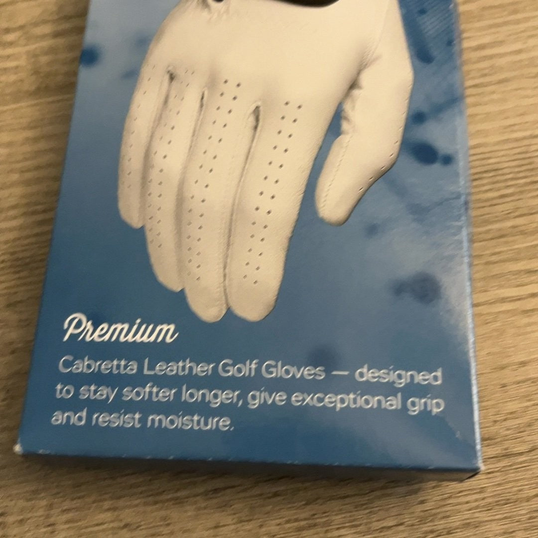 Golf Gloves 4 Pack - Premium Cabretta Leather Right Hand Gloves for Men