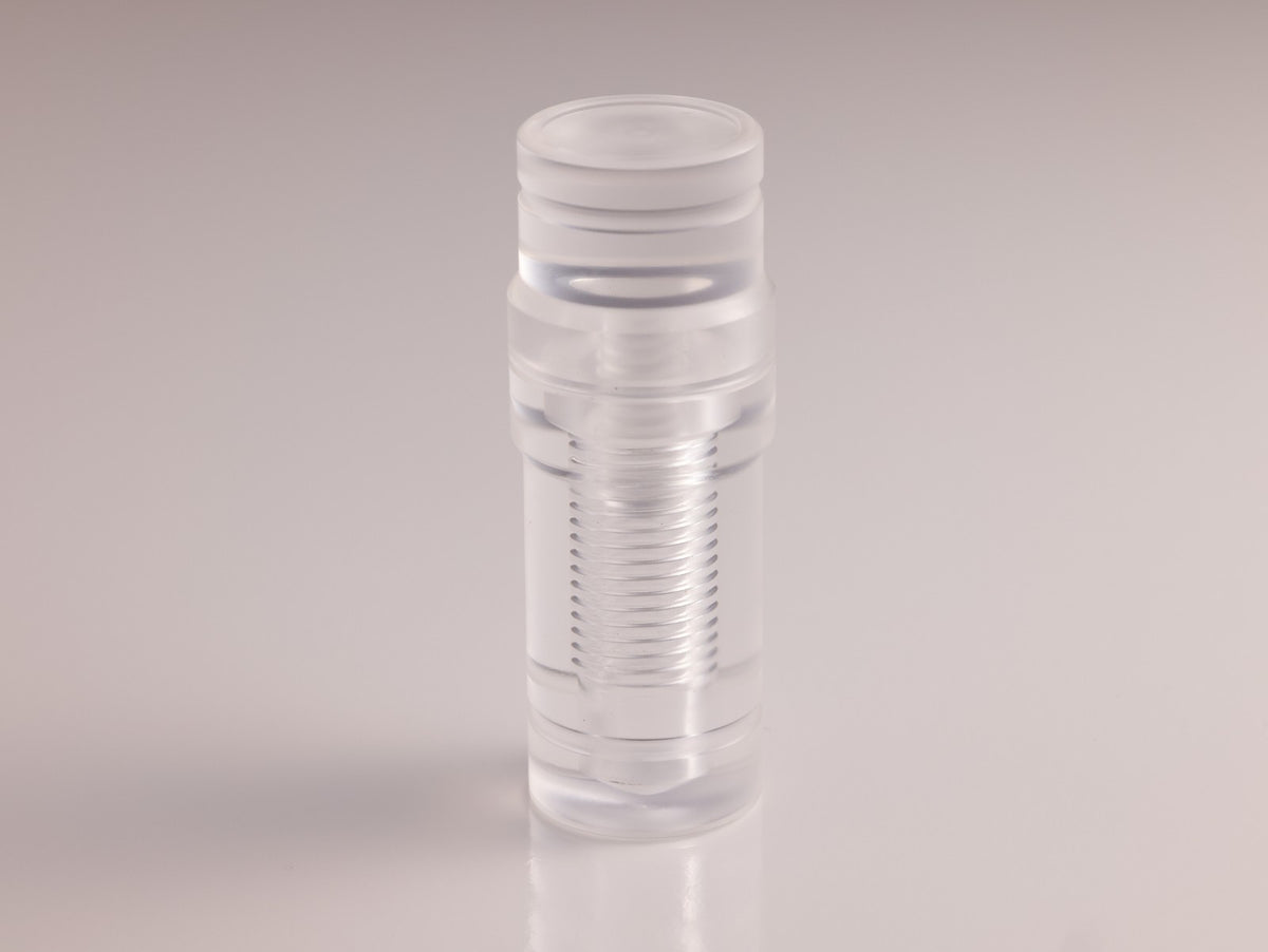 5/16x18 Joint Protectors for Billiard Cues, 2 Set — Clear/Black Plastic