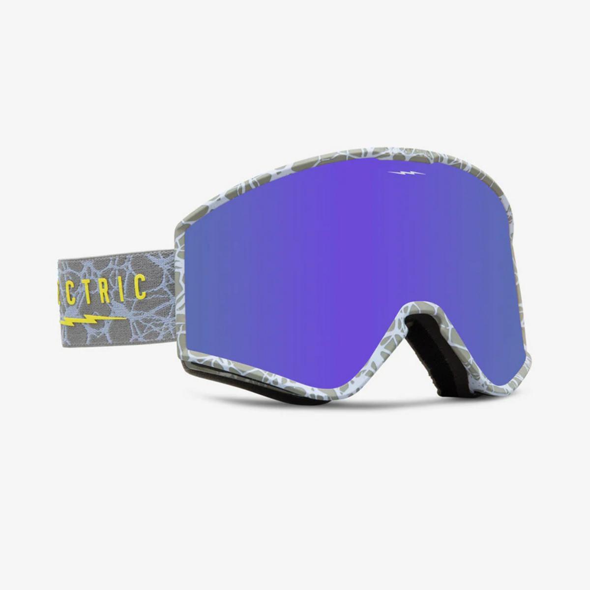 Electric Kleveland Ski & Snowboard Goggles Hyper Nuron Purple Chrome Black Grey