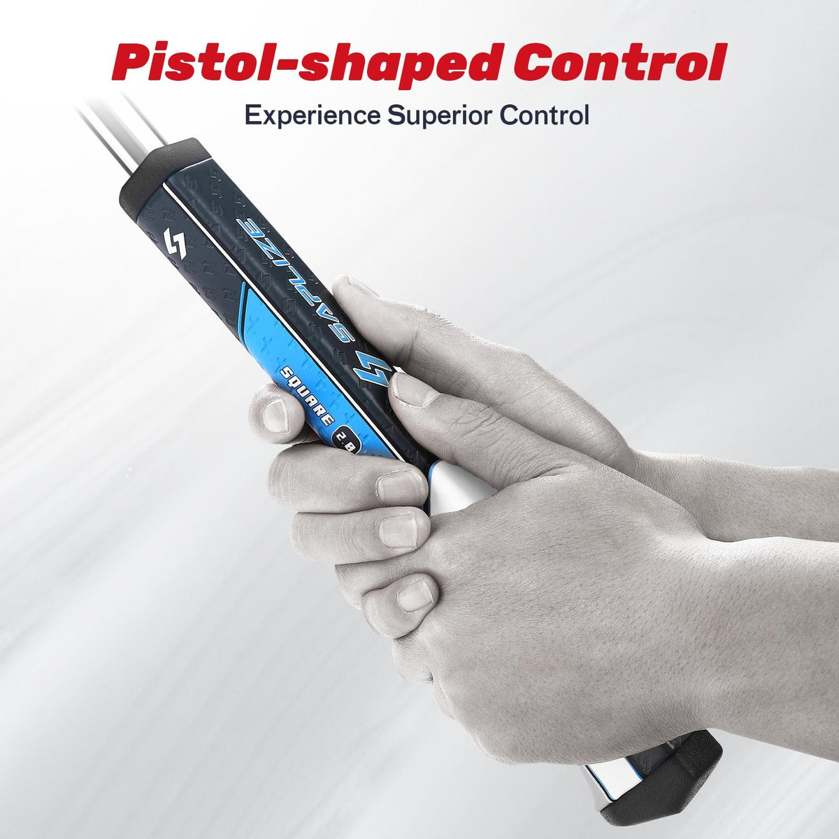 Golf Putter Grip Midsize Blue - Stable Control & Lightweight Design