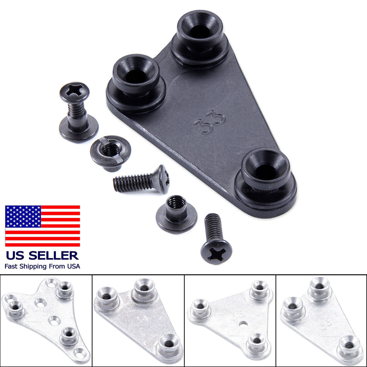 Universal Mounting Hangers for RTI Holster Systems - G-Code Accessories