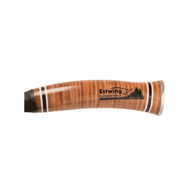 14 Inch Sportsman's Axe with Leather Grip - American Steel, Special Edition