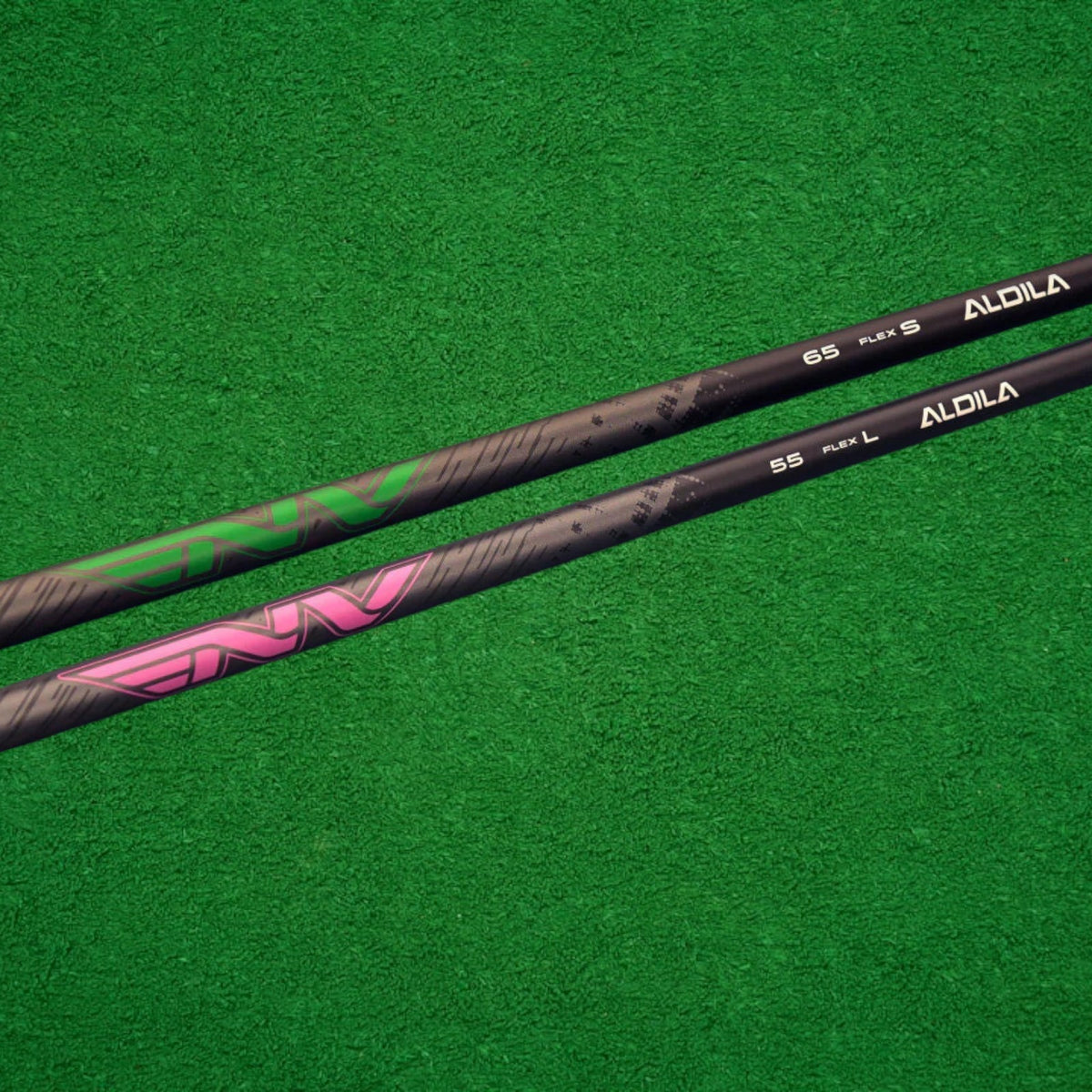 Uncut 46-Inch Graphite Golf Shafts for Drivers and Fairways - All Flex & Weight Options