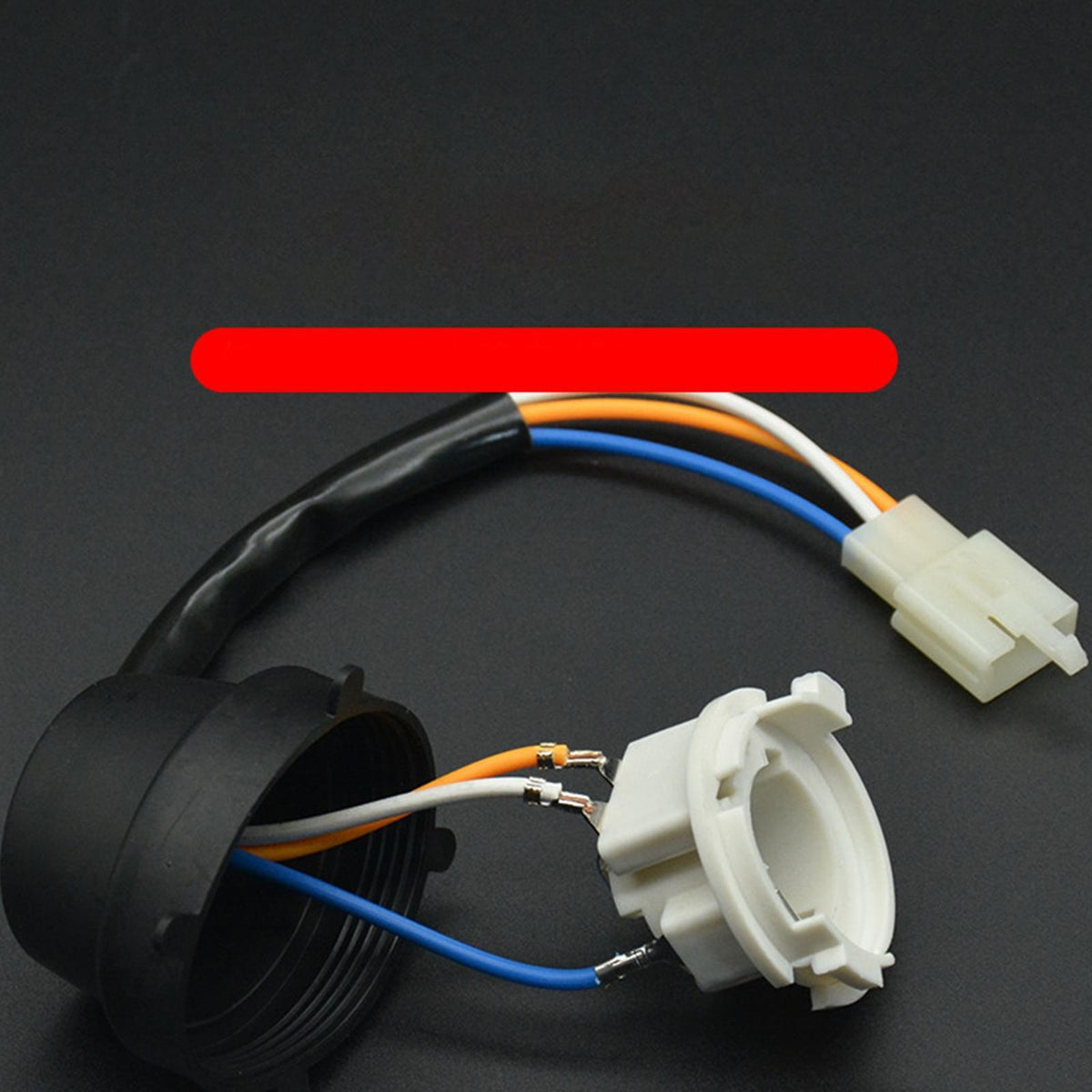 Multi-Purpose LED Headlight Bulb Socket Adapter for Scooter